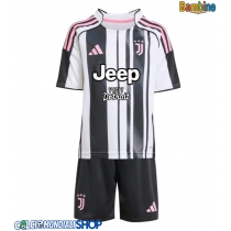 Maglie da calcio Juventus Prima Maglia Bambino 2025-26 Manica Corta + Pantaloni corti)